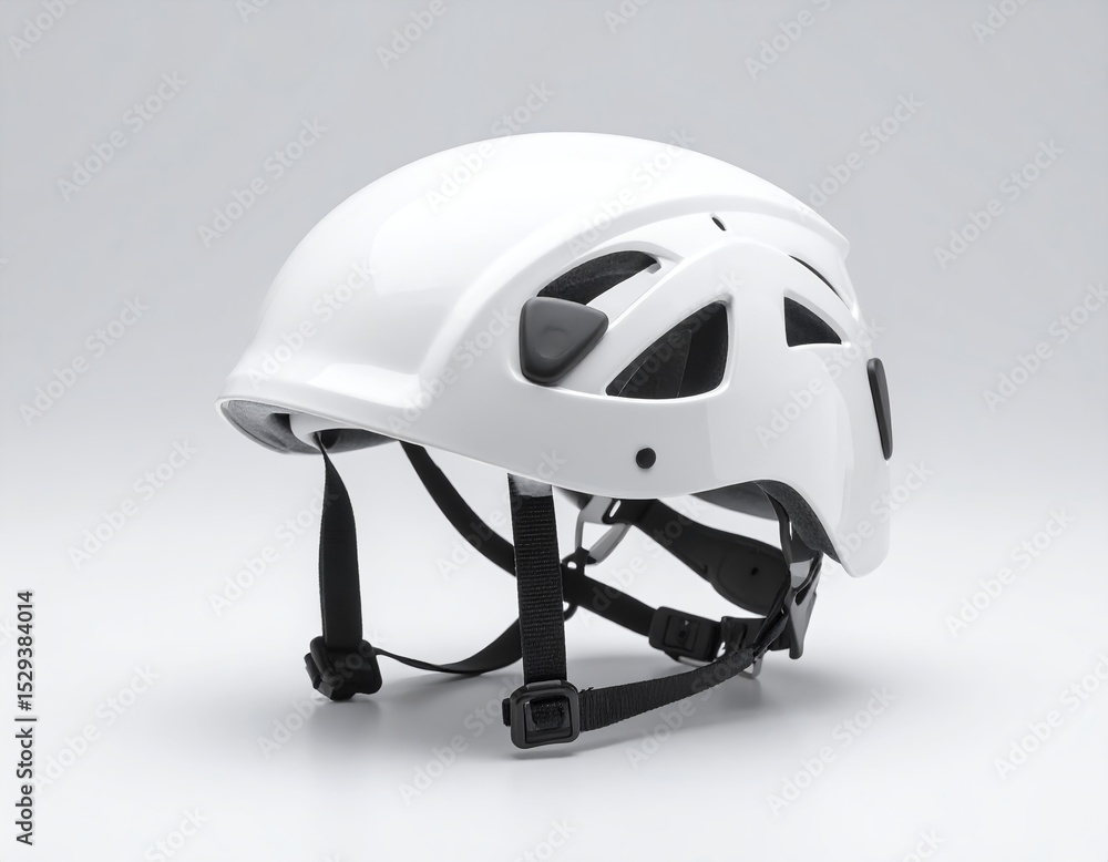 Fototapeta premium mockup of a climbing helmet