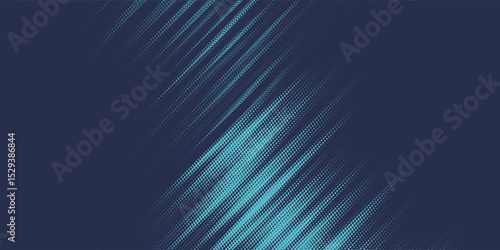 Abstract blue banner vector design, dynamic sporty horizontal background template for media promotion or web banner, modern.