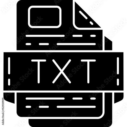 TXT file format Icon
