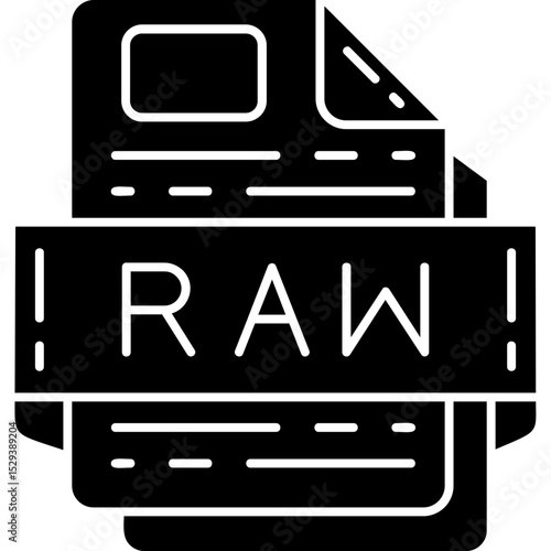 RAW file format Icon