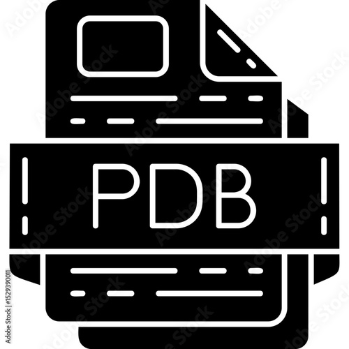 PDB file format Icon