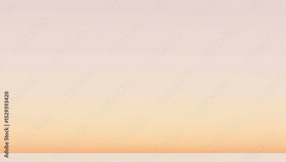 Fototapeta premium Pastel, soft, horizontal gradient from light purple-pink to peach-orange