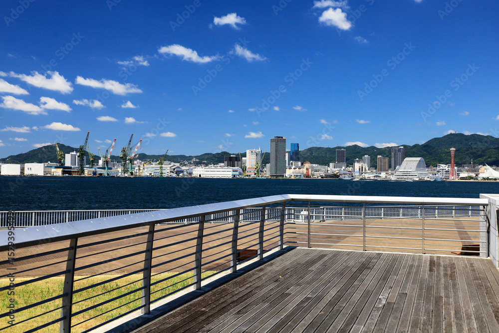 Obraz premium 海の見える公園