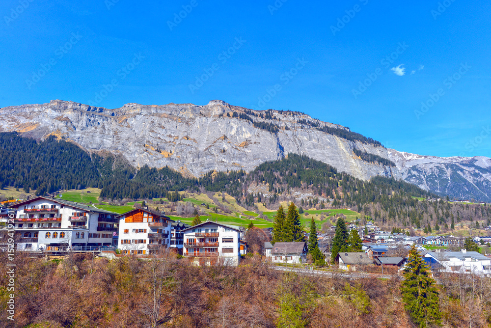 Obraz premium Flims, Kanton Graubünden (Schweiz)