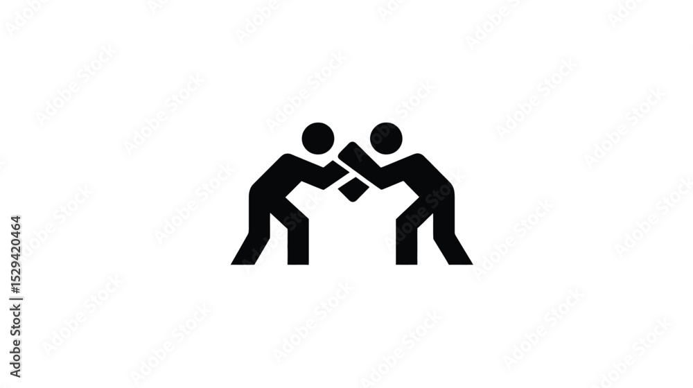 Vector silhouette Powerful Pictogram: Two Figures in a Tug-of-War, Representing Competition, Teamwork, or Conflict. Versatile Vector Graphic for Presentations, Websites, and Designs. Vector silhouette Powerful Pictogram: Two Figures in a Tug-of-War, Representing Competition, Teamwork, or Conflict. Versatile Vector Graphic for Presentations, Websites, and Designs.