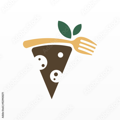 Food logo design concept. Restaurant logo design