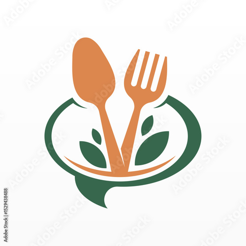 Food logo design concept. Restaurant logo design