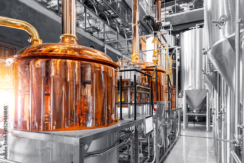 Photography Brewery food industrial production concept
