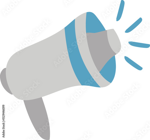 Megaphone illustration