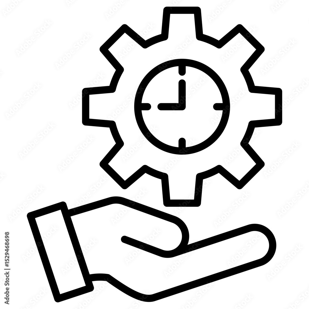 Time Management Icon Time Management Icon
