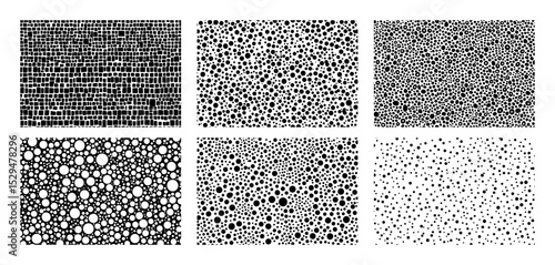 organic cell and bubble inspired pattern pack