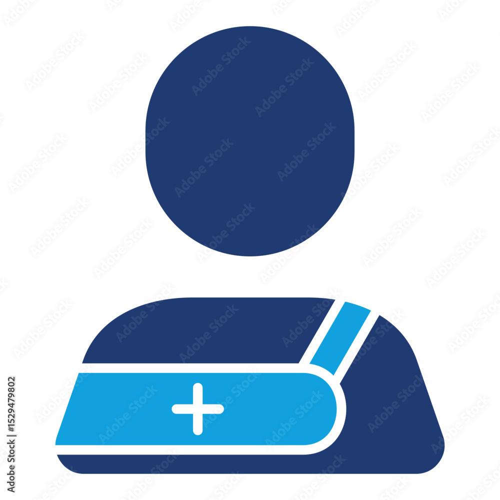 Obraz premium Injury icon
