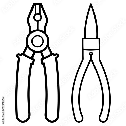 Wire Cutter & Stripper Tool Set