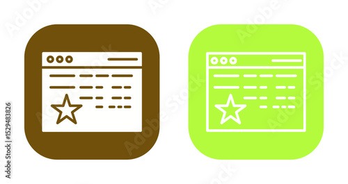 Review Icon Design