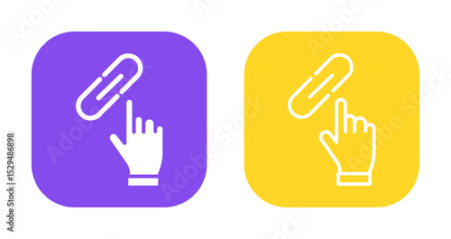 Link Click Icon Design