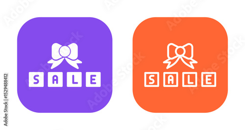 Holiday Sale Icon Design