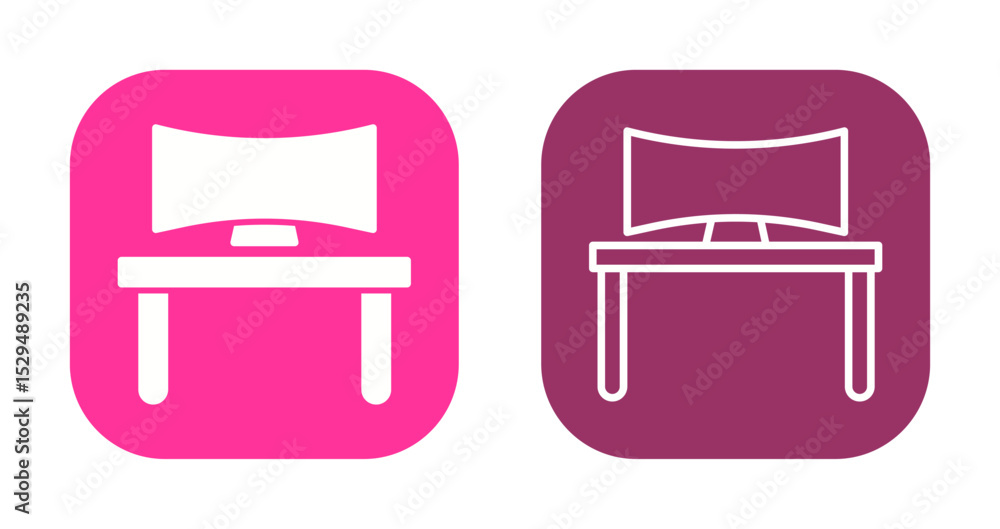 Gaming Desk Icon Design Gaming Desk Icon Design