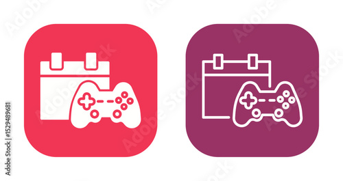 Gaming Events Icon Design