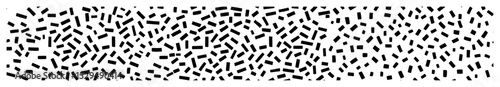 scattered sprinkle pattern horizontal panel vector