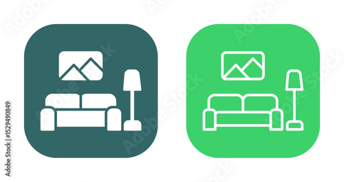 Room Views Icon Design