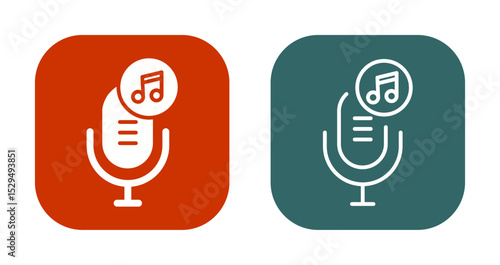 Podcast Playlist Icon Design