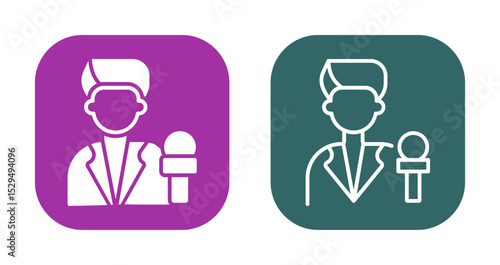 Foto Podcast Guest Icon Design
