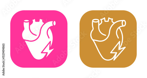 Heart Attack Icon Design