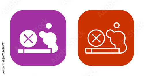 Quit Smoking Icon Design