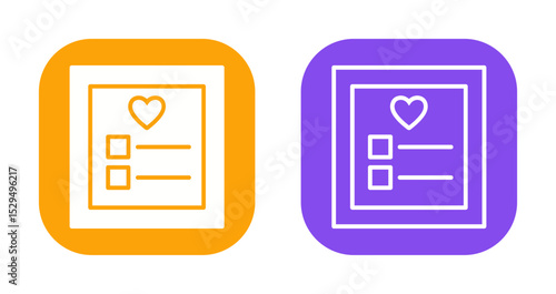 Wishlist Icon Design