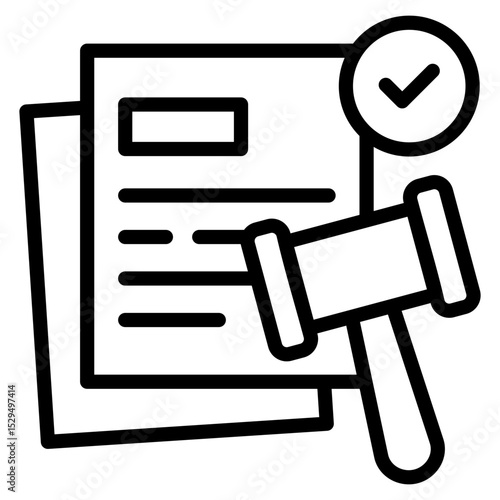 Legal Document Icon