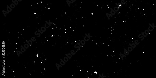 Snow flakes winter snowfall white light vector background. Christmas background, white snow on black background for edit photo.	
