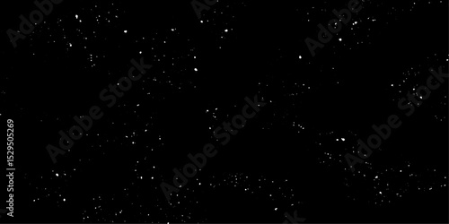 Snow flakes winter snowfall white light vector background. Christmas background, white snow on black background for edit photo.	
