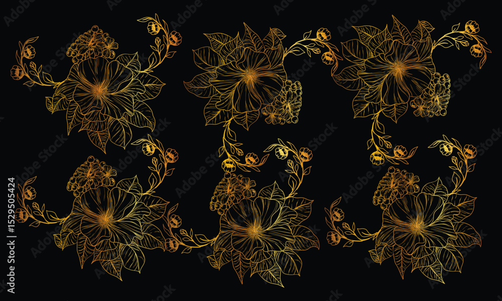 Luxury Golden Mandala Background – Elegant Ornamental Pattern Design