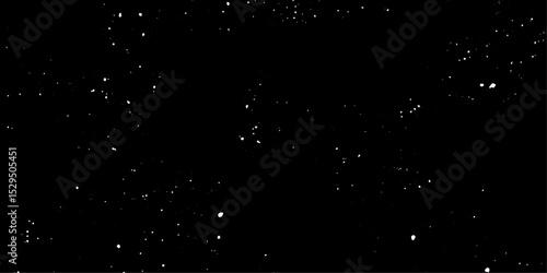 Snow flakes winter snowfall white light vector background. Christmas background, white snow on black background for edit photo.	
