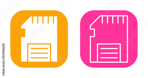 Memory Card Icon Design