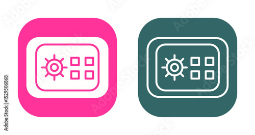Safe Box Icon Design