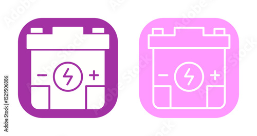 Accumulator Icon Design