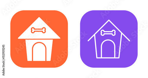 Dog House Icon Design