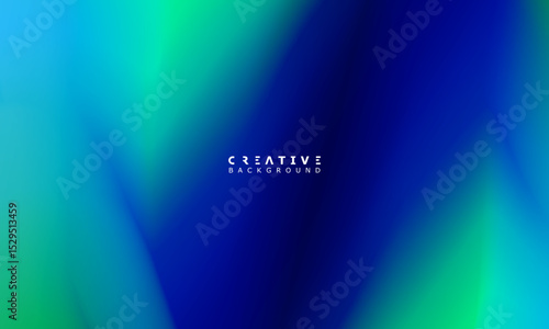 Abstract Dynamic Gradient Background. Soft Blue and Green Fluid Color Gradient. Design Template For ads, Banner, Poster, Cover, Web, Brochure, Wallpaper, and flyer. Vector