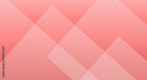 Abstract red and pink geometric pattern with seamless triangle mosaic design for modern art wallpaper