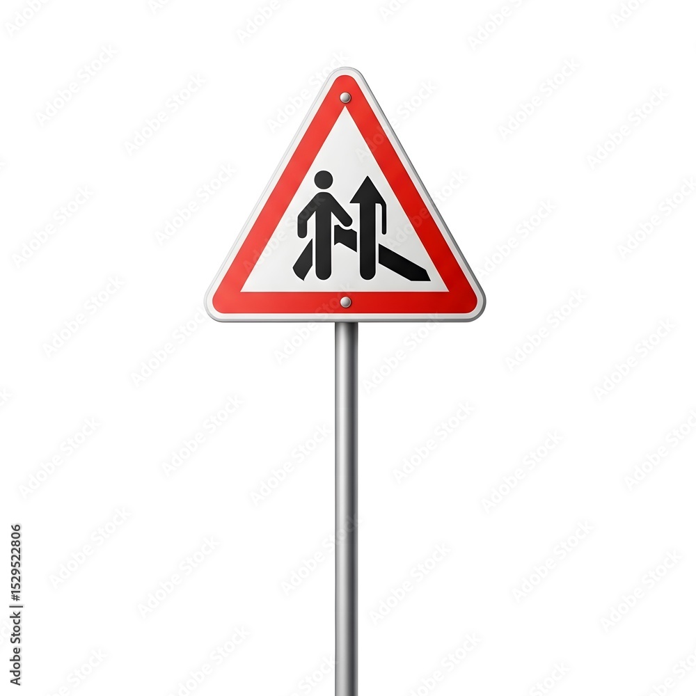 Pedestrian Crossing Warning Sign Safety First, Share the Road Pedestrian Crossing Warning Sign Safety First, Share the Road
