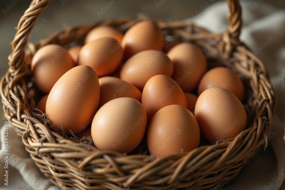Free-range chickens on organic farm,Happy brown hens feeding on grass in a backyard farm environment with natural fencing Free-range chickens on organic farm,Happy brown hens feeding on grass in a backyard farm environment with natural fencing