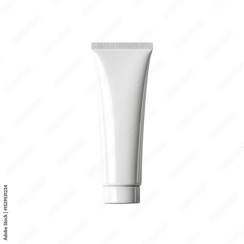 Blank Cosmetic Tube for Cream, Lotion or Gel in Clean Minimalistic Style for Product Mockup or Packaging Design Transparent background or png Blank Cosmetic Tube for Cream, Lotion or Gel in Clean Minimalistic Style for Product Mockup or Packaging Design Transparent background or png