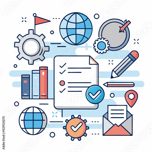 World Standards Day Quality and Compliance Vector Illustration