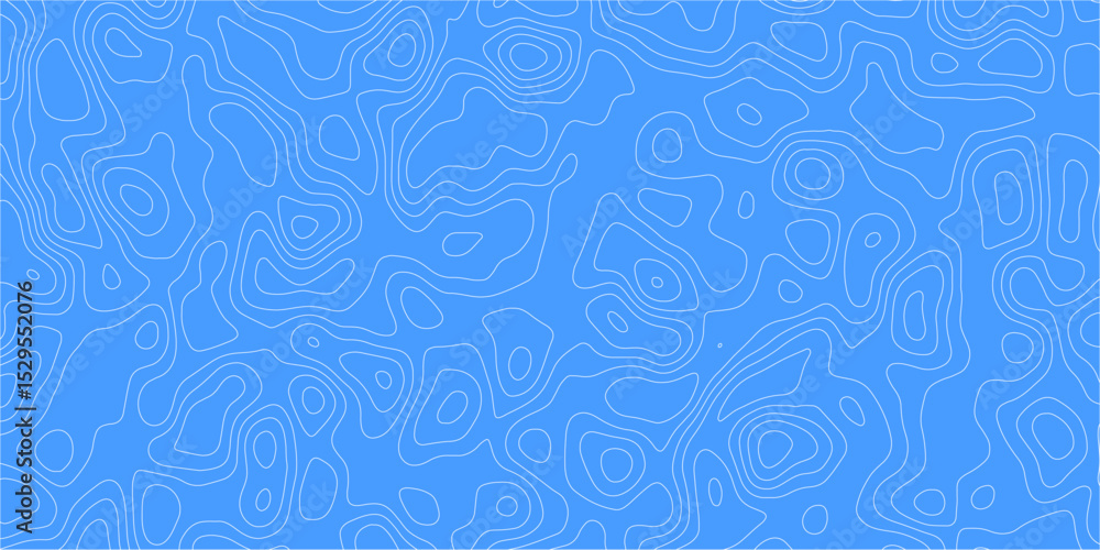 Fototapeta premium Topographic elegance rendered in freeform lines