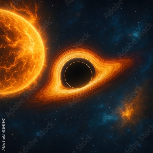 A Black Hole in Universe