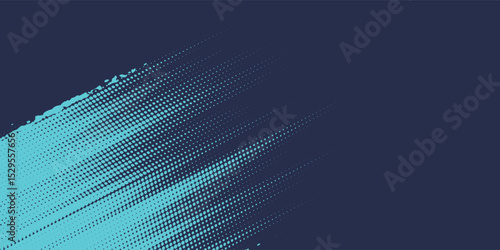 Abstract blue banner design vector, dynamic sporty horizontal background template for media promotion or web banner, eps10.