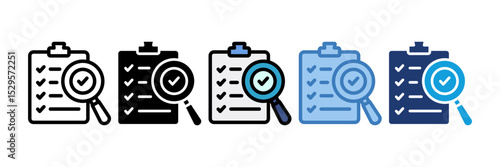 Evaluation Icon Element For Design