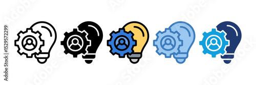 Competency Icon Element For Design