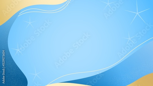 abstract blue background,Gradient background with abstract wave decoration, futuristic background for banner